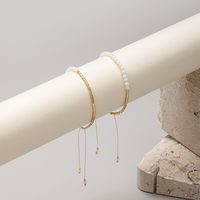 Einfacher Stil Runden Künstlicher Kristall Perlen Frau Armbänder main image 5