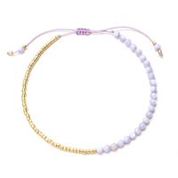 Simple Style Round Artificial Crystal Beaded Women's Bracelets sku image 9