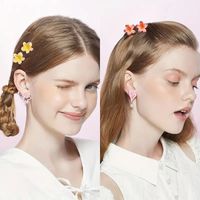 Women's Sweet Simple Style Flower Plastic Hair Clip main image 3