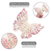 Women's Elegant Sweet Butterfly Plastic Hair Claws main image 3