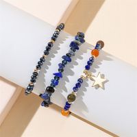 Simple Style Color Block Artificial Crystal Beaded Women's Bracelets main image 3