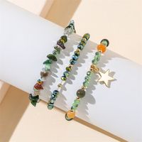 Simple Style Color Block Artificial Crystal Beaded Women's Bracelets main image 4