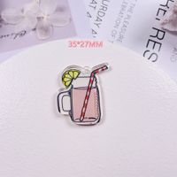 1 Piece Arylic Ice Cream Cup Mobile Phone Charm Accessories main image 2