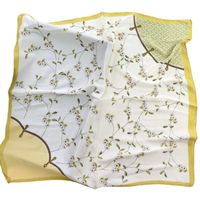 Women's Pastoral Scenery Polyester Silk Scarf main image 2