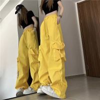 Women's Daily Casual Streetwear Solid Color Full Length Casual Pants main image 3