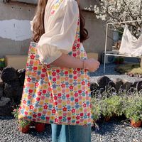 Women's Medium Polyester Ditsy Floral Vacation Open Underarm Bag sku image 14