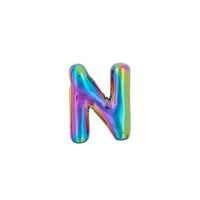 1 Piece 15mm*20mm Copper Letter Polished Pendant sku image 14