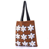 Women's Large Polyester Flower Cute Open Underarm Bag main image 1