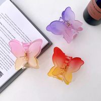 Women's Sweet Simple Style Butterfly Arylic Hair Claws main image 5