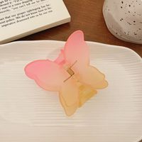 Women's Sweet Simple Style Butterfly Arylic Hair Claws sku image 10