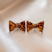 1 Pair Elegant Simple Style Geometric Plating Tiger Eye Drop Earrings Ear Studs sku image 34