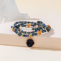 Simple Style Color Block Artificial Crystal Beaded Women's Bracelets sku image 5