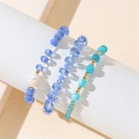 Simple Style Classic Style Color Block Artificial Crystal Beaded Women's Bracelets main image 4