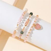 Simple Style Classic Style Color Block Artificial Crystal Beaded Women's Bracelets main image 8