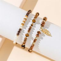 Simple Style Classic Style Color Block Artificial Crystal Beaded Women's Bracelets main image 9