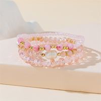 Simple Style Classic Style Color Block Artificial Crystal Beaded Women's Bracelets sku image 3