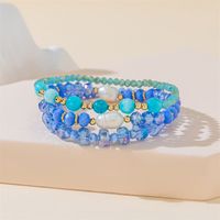 Simple Style Classic Style Color Block Artificial Crystal Beaded Women's Bracelets sku image 4