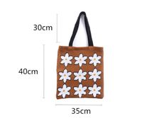 Women's Large Polyester Flower Cute Open Underarm Bag main image 2