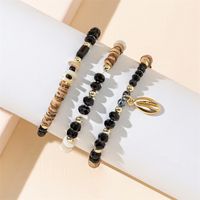 Simple Style Color Block Artificial Crystal Beaded Women's Bracelets main image 9