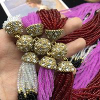 Vintage Style Solid Color Seed Bead Women's Necklace main image 4