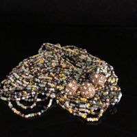 Vintage Style Color Block Seed Bead Beaded Women's Necklace main image 3