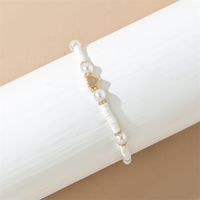 Casual Simple Style Star Heart Shape Soft Clay Beaded Women's Bracelets main image 7