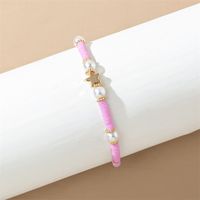 Casual Estilo Simple Estrella Forma De Corazón Arcilla Suave Con Cuentas Mujeres Pulsera main image 9