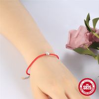 Simple Style Geometric Sterling Silver Rope Plating Inlay Zircon Women's Bracelets 1 Piece main image 3