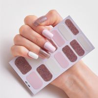 Simple Style Classic Style Color Block Pvc Nail Patches 1 Piece sku image 34