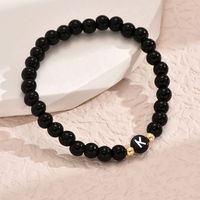 Simple Style Letter Resin Beaded Women's Bracelets sku image 11