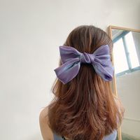 Women's Sweet Simple Style Bow Knot Cloth Hair Clip main image 3