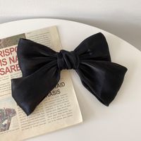 Women's Sweet Simple Style Bow Knot Cloth Hair Clip sku image 3