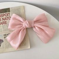 Women's Sweet Simple Style Bow Knot Cloth Hair Clip sku image 5