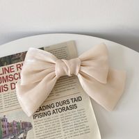 Women's Sweet Simple Style Bow Knot Cloth Hair Clip sku image 6