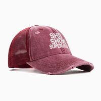 Unisex Simple Style Letter Curved Eaves Baseball Cap main image 8