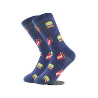 Women's Simple Style Classic Style Commute Color Block Cotton Printing Crew Socks A Pair sku image 13