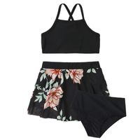 Filles Petites Fleurs Une-pièces Vêtements De Wimwear Personnalisés main image 4