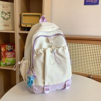 Color Block Casual Daily Women's Backpack main image 6