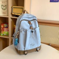 Color Block Casual Daily Women's Backpack main image 5
