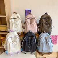 Color Block Casual Daily Women's Backpack main image 7