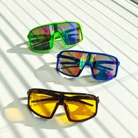 Elegant Sweet Artistic Solid Color Pc Resin Special-Shaped Mirror Full Frame Kids Sunglasses main image 4