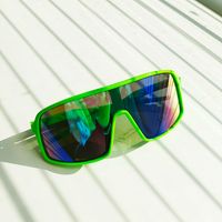 Elegant Sweet Artistic Solid Color Pc Resin Special-Shaped Mirror Full Frame Kids Sunglasses sku image 2