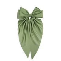 Women's Elegant Lady Solid Color Bow Knot Cloth Hair Clip sku image 20