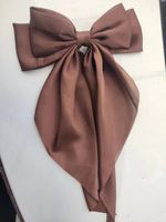 Women's Elegant Lady Solid Color Bow Knot Cloth Hair Clip sku image 21