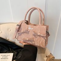Women's Pu Leather Solid Color Classic Style Zipper Handbag main image 3