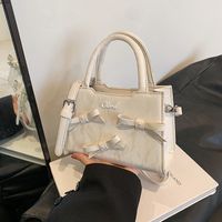 Women's Pu Leather Solid Color Classic Style Zipper Handbag main image 4