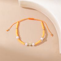 Casual Simple Style Star Heart Shape Soft Clay Beaded Women's Bracelets sku image 1
