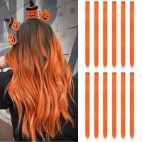 Women's Japanese Style Sweet Colour Casual Weekend Chemical Fiber Long Straight Hair Wigs sku image 2