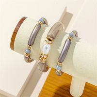 Casual Simple Style Geometric Arylic Pearl Women's Bracelets main image 3