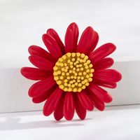 Sweet Flower Alloy Plating Women's Brooches sku image 4